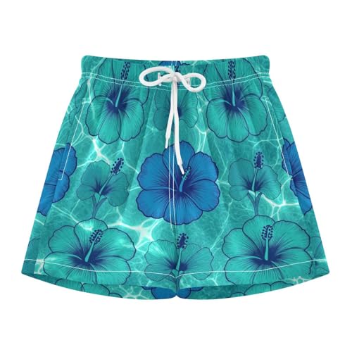 Maillot de bain extensible et doux pour enfants de 4 à 13 ans