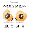 Decibullz Custom Molded Earplugs Pro Pack (Orange) Bundle