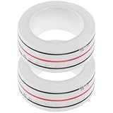 NULYLU 2 Rollen Reißbares Nahtband aus Papier Vielseitiges Klebeband zum Nähen und Quilten Weiß 2 Stück für Kleidungsherstellung und Präzises Diagonales Nähen