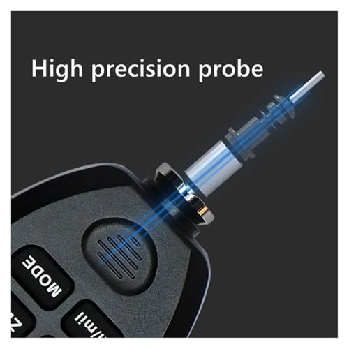 Medidor digital de espesor para recubrimiento de pinturas en hierro y aluminio con alta precisión miniatura 4