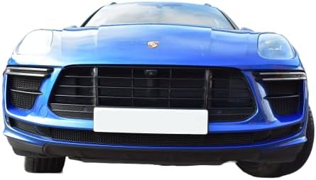 Zunsport Compatible With Porsche Macan Turbo 19-21 - Front Grill Set - Black finish (2019-2021)