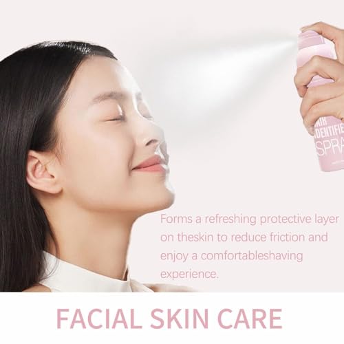 Image of Hair Identifier Spray for Shaving With 4 Pcs Razor, Moisturizing Skin Care Dermaplaner Spray, Body Face Hair Removal for Women | 120ml