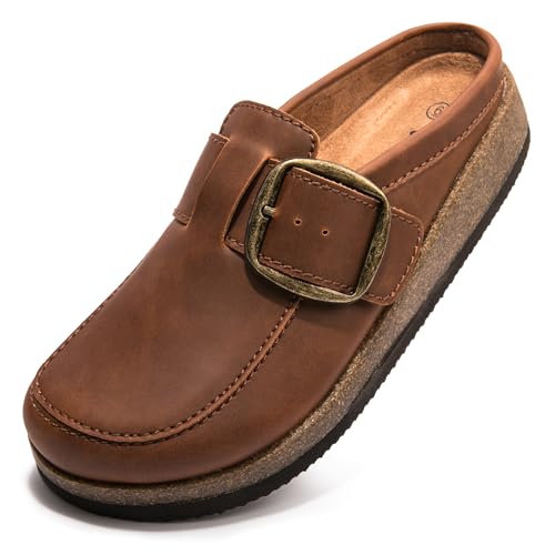 Premium Eco-Leather Clogs