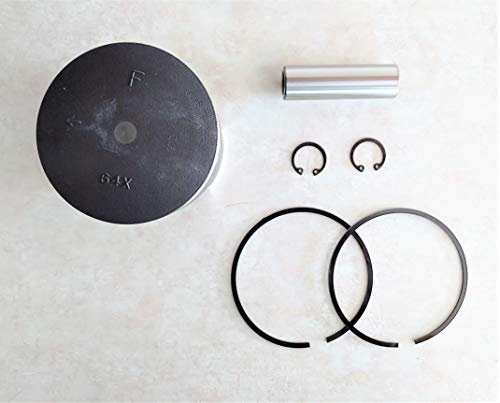 Piston & Ring Circlip Piston Pin Kit For Yamaha GP760 GP1200 Personal Watercraft PWC and More Replaces 64X-11631-00 / 65U-11631-02 & 47-403 STD