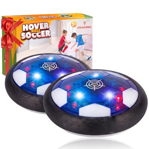 Atlasonix Hover Soccer Ball Indoor 2 in 1 Pack