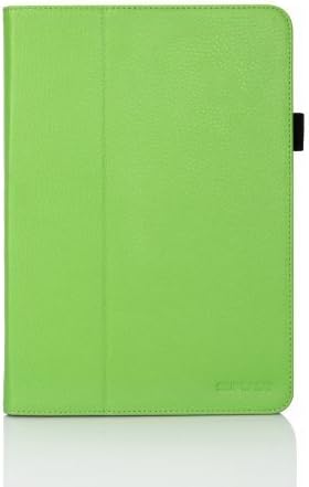SupCase Slim Fit Folio Leather Tablet Case Cover for Samsung Galaxy Note 10.1-Inch N8000, Green (S8000-62A-GN)