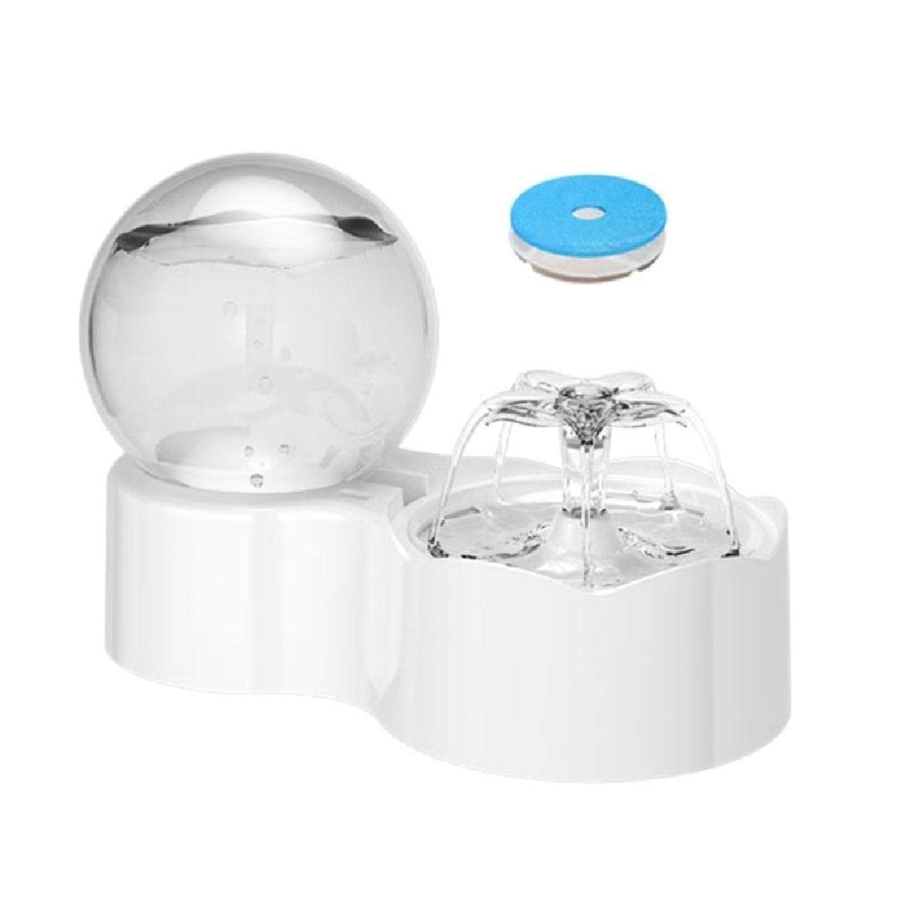 Bol d'eau potable silencieux pour petit animal et chat à filtration active