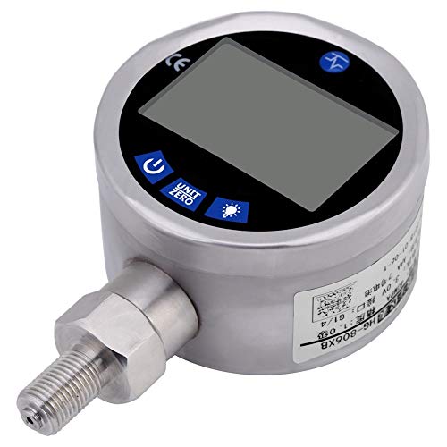 Manomètre numérique 400bar testeur hydraulique en acier inoxydable - 7