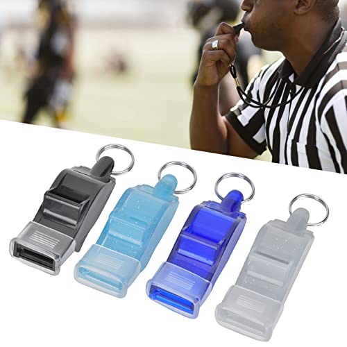 Silbatos de plástico ABS para árbitro conjunto 4 piezas miniatura 6