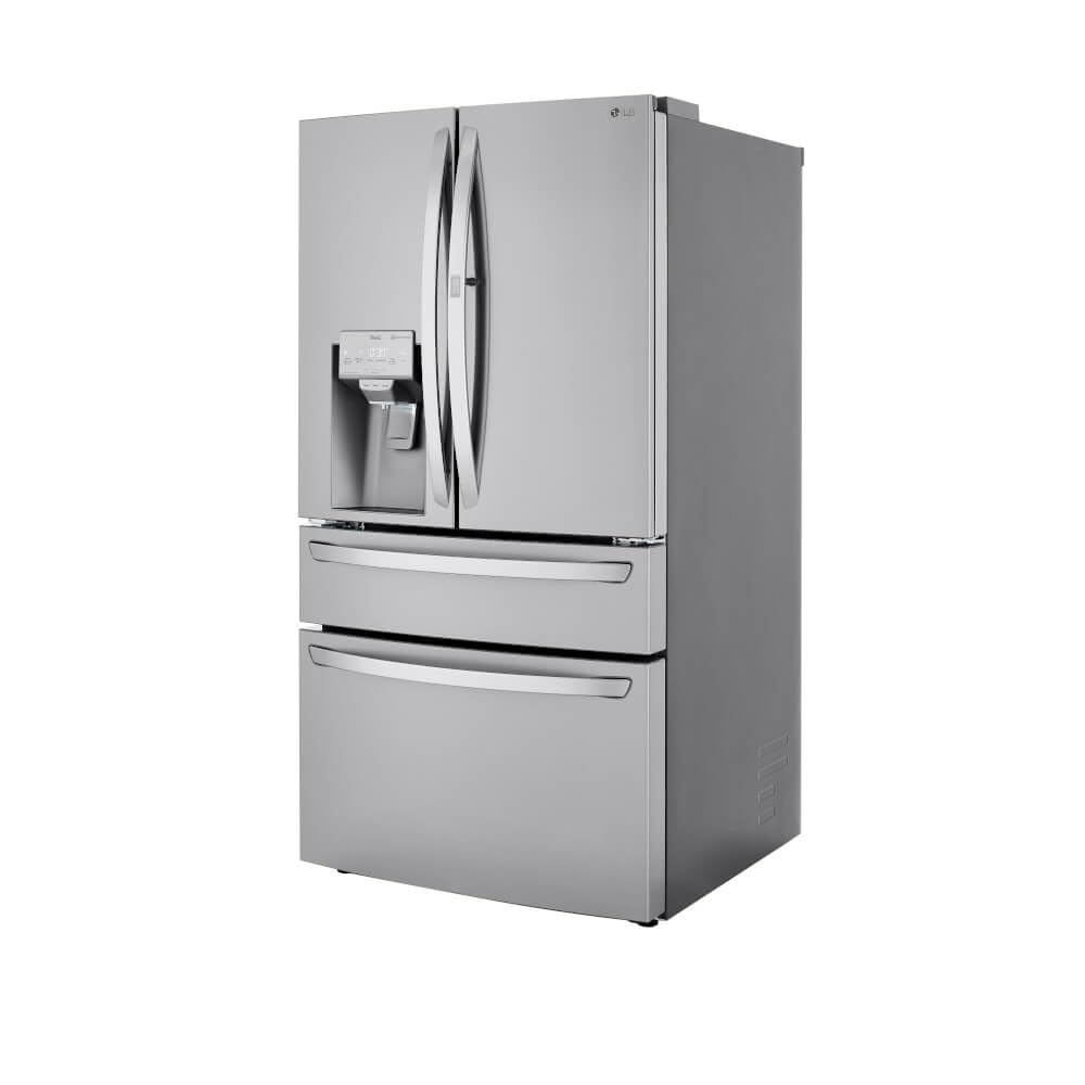 LG 30 cu. ft. 4-Door French Door Refrigerator, Door-in-Door, Full-Convert Drawer, Craft Ice in PrintProof Stainless Steel LRMDS3006S on Fridge.com