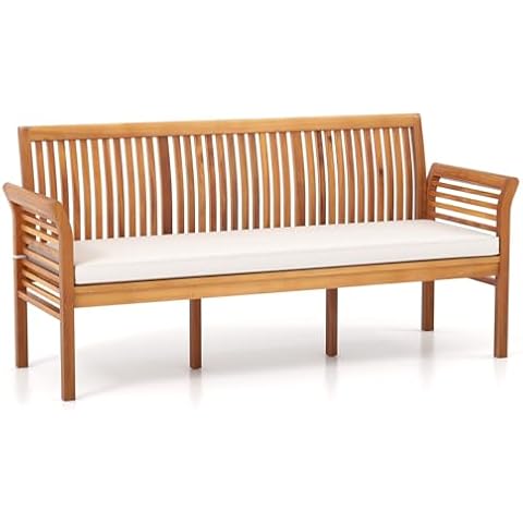 RELAX4LIFE 62.5” Acacia Wood Bench thumbnail