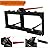 YINTATECH 49" Tractor Hay Spear & Skid Steer Loader 2000lbs Quick Attach for Bobcat Tractors with 2pcs 17" Stabilizer Spears Spike Fork Tine Attachment
