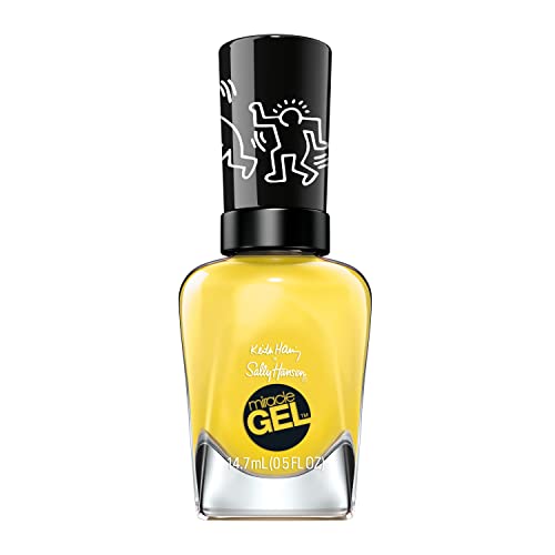 Esmalte Sally Hansen Miracle Gel amarillo sin lámpara UV