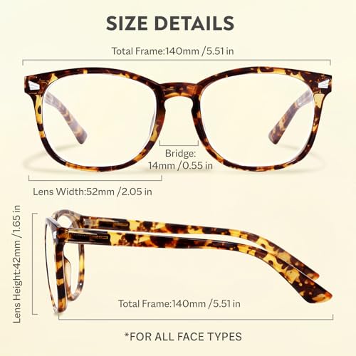 Image of Blue Light Glasses for Woman Men, 99% Blocking Square Frame 2 Pairs | Anti Eyestrain & UV Glare Protection, Computer Blue Light Blocking Glasses for Gaming TV Phone Screen