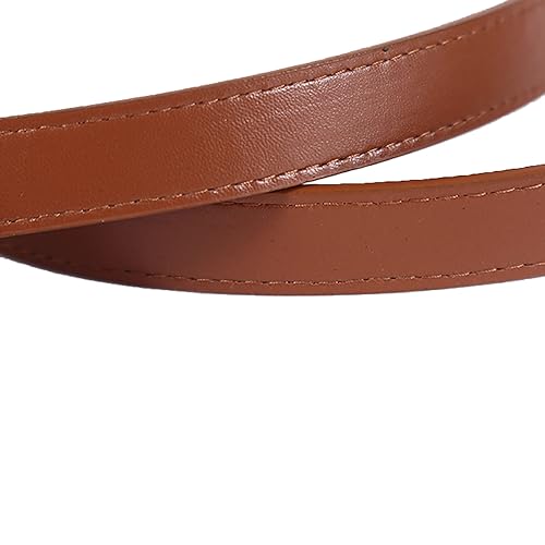 Women's PU Leather Waist Belt Dress Knotted Belt for Jeans Jumpsuit Coat3