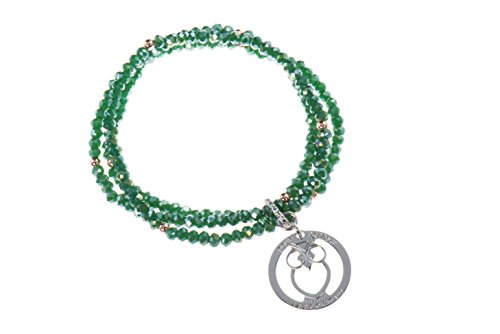 Ippocampo jewels: bracciale donna elastico triplo