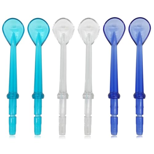 Flosser - Cabezales de repuesto compatibles con Waterpik Waterpik, cabezales de recambio Reach Flosser compatibles con irrigador bucal y hilo dental (multicolor)
