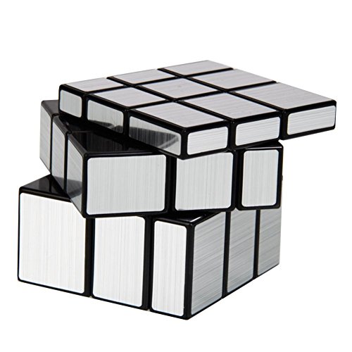 Ahyuan 3X3X3 Mirror Cube Dysmorphism Magic Speed Cube Silver 3D Puzzle Cube For Children Hand Puzzles For Adults #TOP1