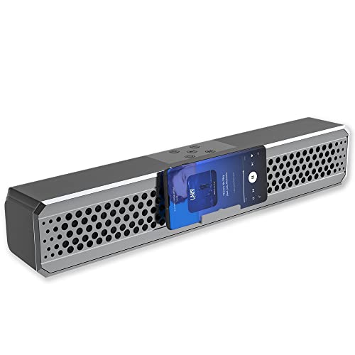 Aroma® Studio 17 Bunty 10W Bluetooth Speaker Hi-fi Stereo Sound Surround Upto 8 Hours Playback, Best for Mobile, Laptop/PC, Ipad, Media Players with Multi Modes Aux/TF Card/USB Drive (Black)