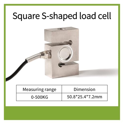 Capteur de cellule de charge de type S 500kg pour fabriquer une balance