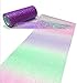 4 Pcs Polychromatic Tulle Roll Spool Fabric 15cm × 10 Yards Table Runner Chair Sash Bow tutu trim Bridal Wedding Party DIY Decoration Atmosphere