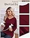 Sweetyweee 3 Pack Women's Oversize Nursing Shirts for Breastfeeding with Hidden Zippers Loose Fit Long Sleeve Maternity Tops(Wine Red, Turquoise, Black,Small)