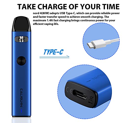 Uwell Caliburn A2 Kit Pod System, 520 mAh, blau, 2,0ml, ohne Nikotin – Bild 6