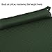 Honio Camping Air Mattress, Double Comfortable Inflatable Air Bed 1.2 in Thickness Extension Buckle Multifunction Green for Camping