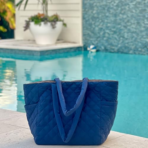 Bolso Tote de Nylon Reversible Riva miniatura 2