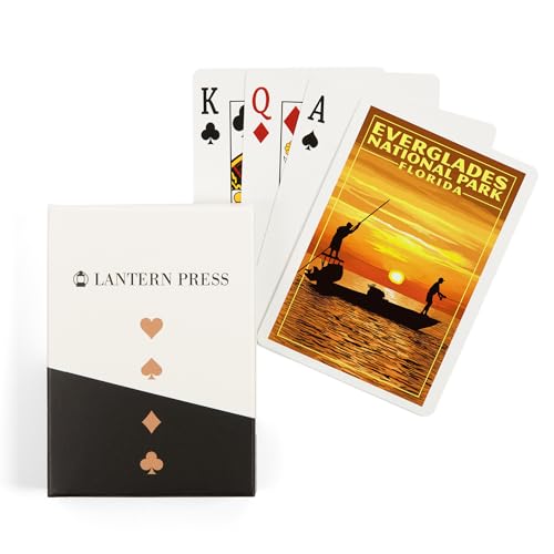 Baraja de poker Everglades National Park, 52 cartas