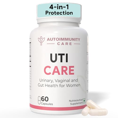 Image of Autoimmunity Care UTI Care for Women | Probiotics Supplement with Cranberry Extract & D Mannose | Supports Urinary Tract, Vaginal pH, Gut & Immune Health | 60 Caps (60 doses)