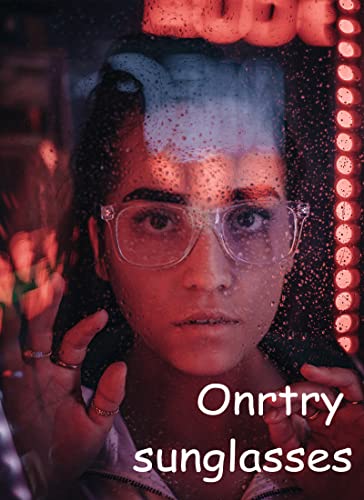 Image of Onrtry Non Prescription Glasses for Men Women Square Clear Lens Eyeglasses