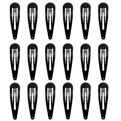25 Stück Haarspangen,Haarspangen Mädchen,Haarspangen Damen ideal für alle Haartypen Mädchen, Damen & Kinder.(Schwarz)