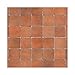 Melody Jane Dollhouse Terracotta Effect Small Tiles Card Sheet Flooring 1:12 Scale