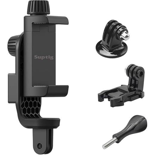 Suptig Phone Holder for Tripods and Cameras