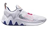 Nike Men's Giannis Immortality 2 Athletic Basketball Shoes DM0825 (White/Metallic Silver, us_Footwear_Size_System, Adult, Men, Numeric, Medium, Numeric_14)