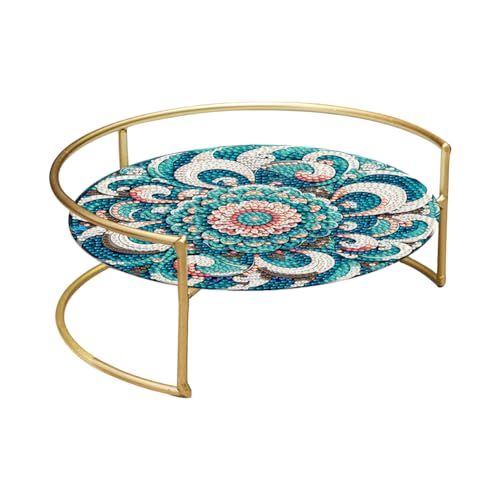 Generic Acrylic Art Painting Bathroom Tray Art Display Rack Rhinestone