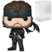 POP Games: Metal Gear Solid - Naked Snake Funko Vinyl Figure (Bundled with Compatible Box Protector Case), Multicolored, 3.75 inches