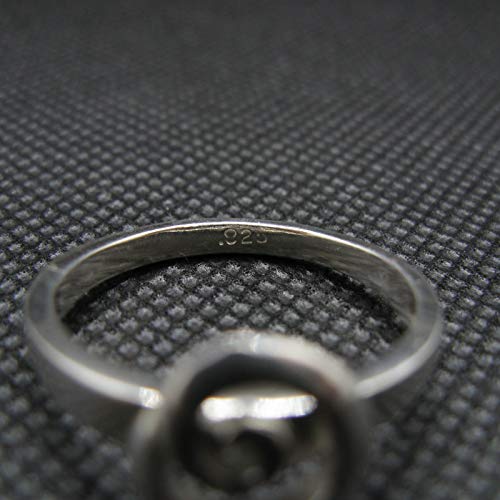 Bague en argent spirale solide 925 Empress R002015 - 5