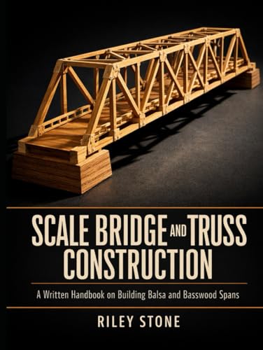 Scale Bridge and Truss Construction: A Written Handbook on Building Balsa and Basswood Spans