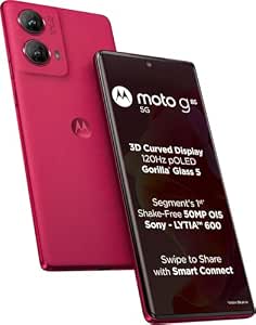 Motorola G85 (Viva Magenta, 12GB RAM, 256GB Storage)