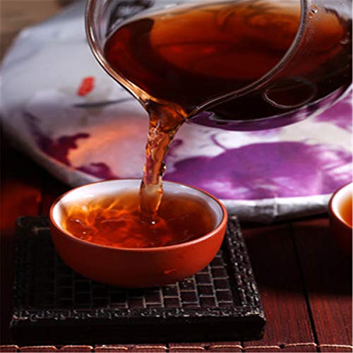 通用 Té PU-Erh Té Maduro Té Negro de Yunnan 357g Brote púrpura Puer Material de árbol Viejo Puro - Imagen 8