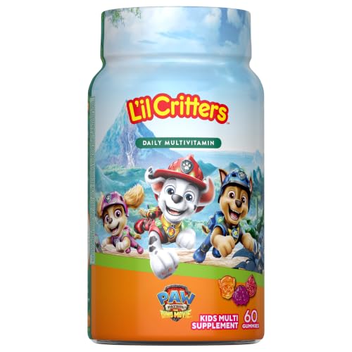 Lil Critters PAW Patrol Kids Multivitamin Gummies | 60 Count