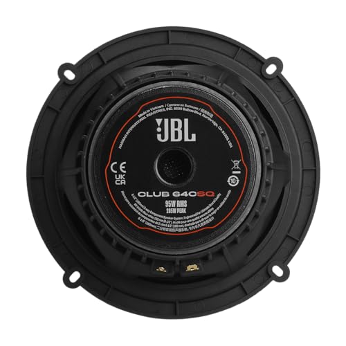 Image of JBL Club 64CSQ - 6-1 /2 inch Component Premium Speakers, 95W RMS, 285W Peak, Sensitivity (@ 2.83V): 93dB, Frequency Response: 48Hz - 21kHz, Nominal Impedance: 3.0 ohms
