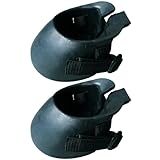 Faroby 1 Paar Hufschuhe für Pferde – schützende, stabile, tragbare, Dicke Hufschuhe aus Gummi für Wundmanagement, Laminitis, Abszess (Größe L)
