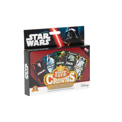 Five Crowns Star Wars Rummy Style Card Game for Kids Family Game Night