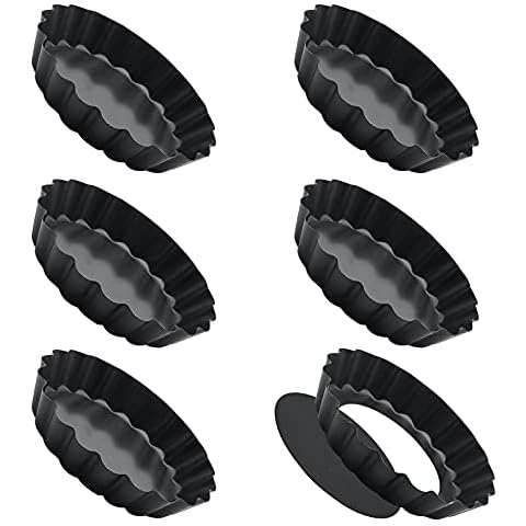 YancLife 6 Pack Mini Tart Tins Cover