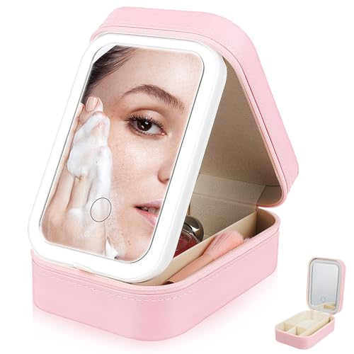 Mallette maquillage avec miroir éclairé le cadeau idéal pour femme