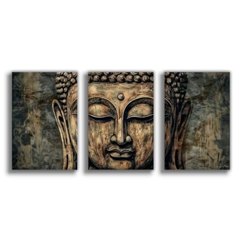 Impression sur toile Bouddha Soulful Eyes UTGN tableau deco 50x75