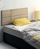 cabecero juvenil 105 madera Una pieza fantástica imprescindible en cualquier dormitorio. Un producto de fabricación nacional. Se trata de un mueble de kit de montaje que incluye manual de instrucciones y tornillería ( No se garantizan envios a Ibiza, Menorca y Formentera).